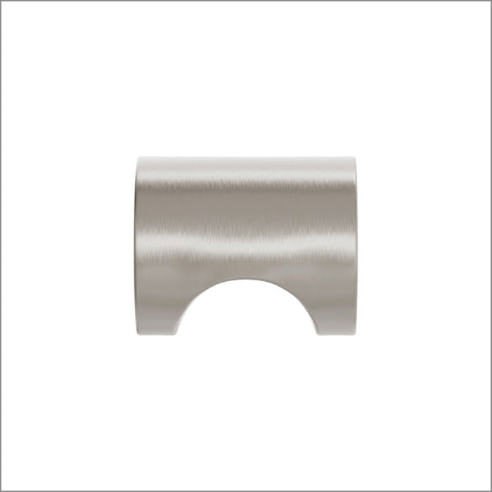 Fienza Kaya Point Knob, Brushed Nickel