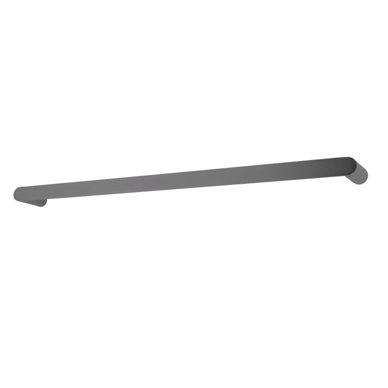 ACA Esperia Gunmetal Grey Single Towel Rail 800mm Stainless Steel 304 Wall Mounted