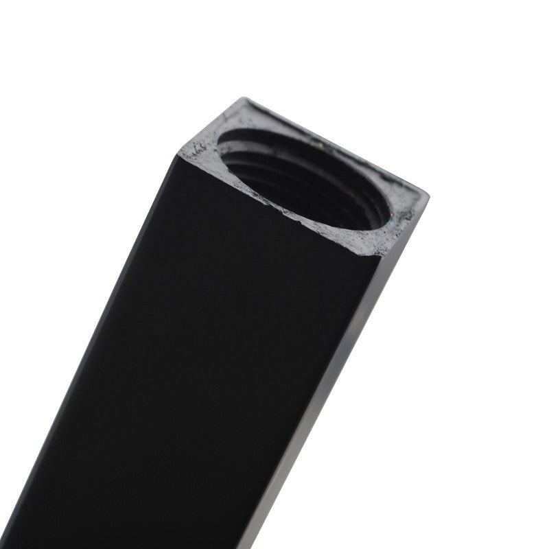 Aquaperla Square Black Ceiling Shower Arm 300mm