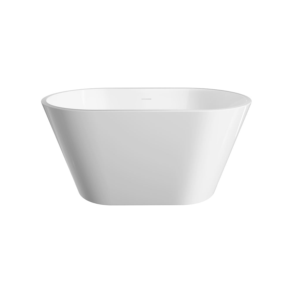 Ovia Oval 1200mm Milan Freestanding Bath Tub Gloss White