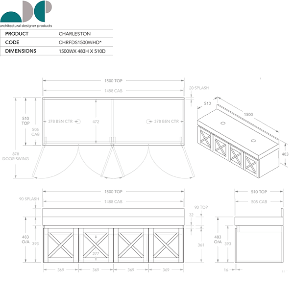 ADP Charleston Vanity