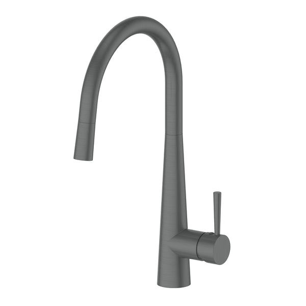 Greens Galiano Pull-Down Sink Mixer Gunmetal