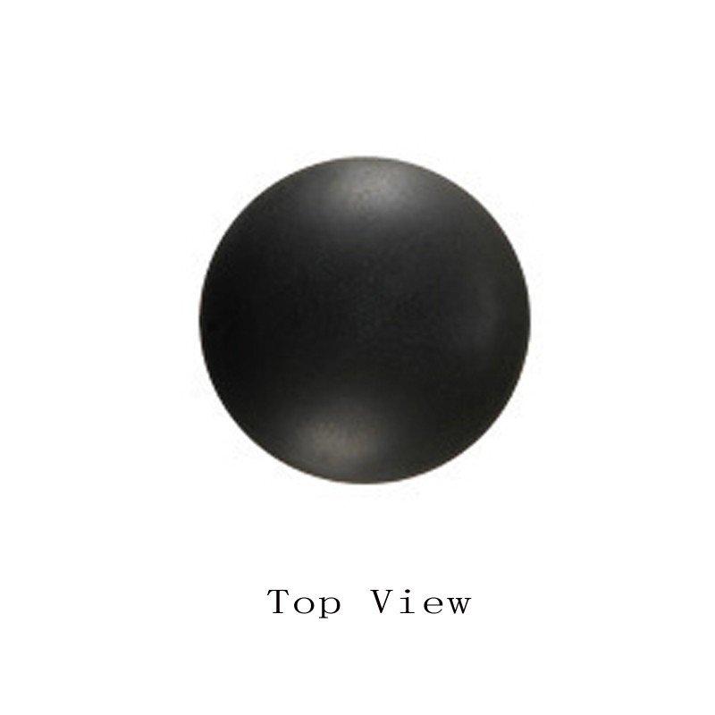 Matt Black Ceramic Pop Up Waste 32mm NO Overflow