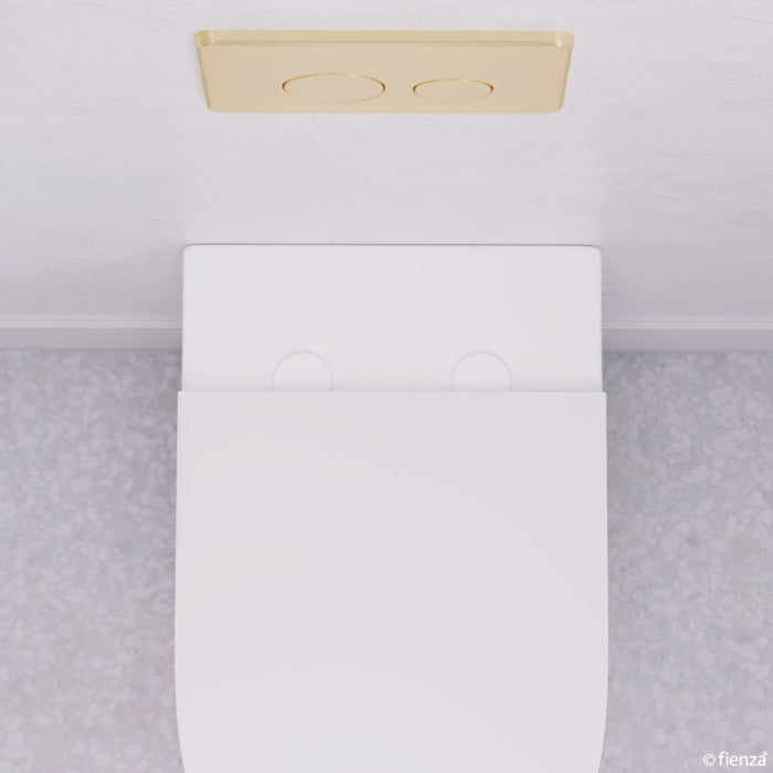 Matte White Seat Hinge Covers for Standard Seats