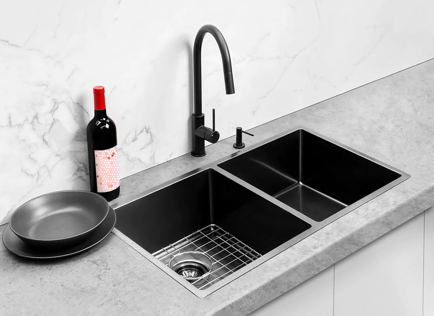 Meir Lavello Protection Grid For MKSP-D860440 (2pcs) Gunmetal Black