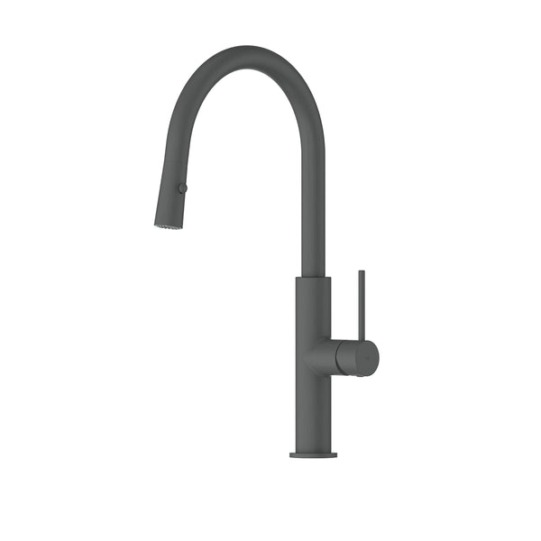 Greens Maci Pull-Down Sink Mixer Gunmetal