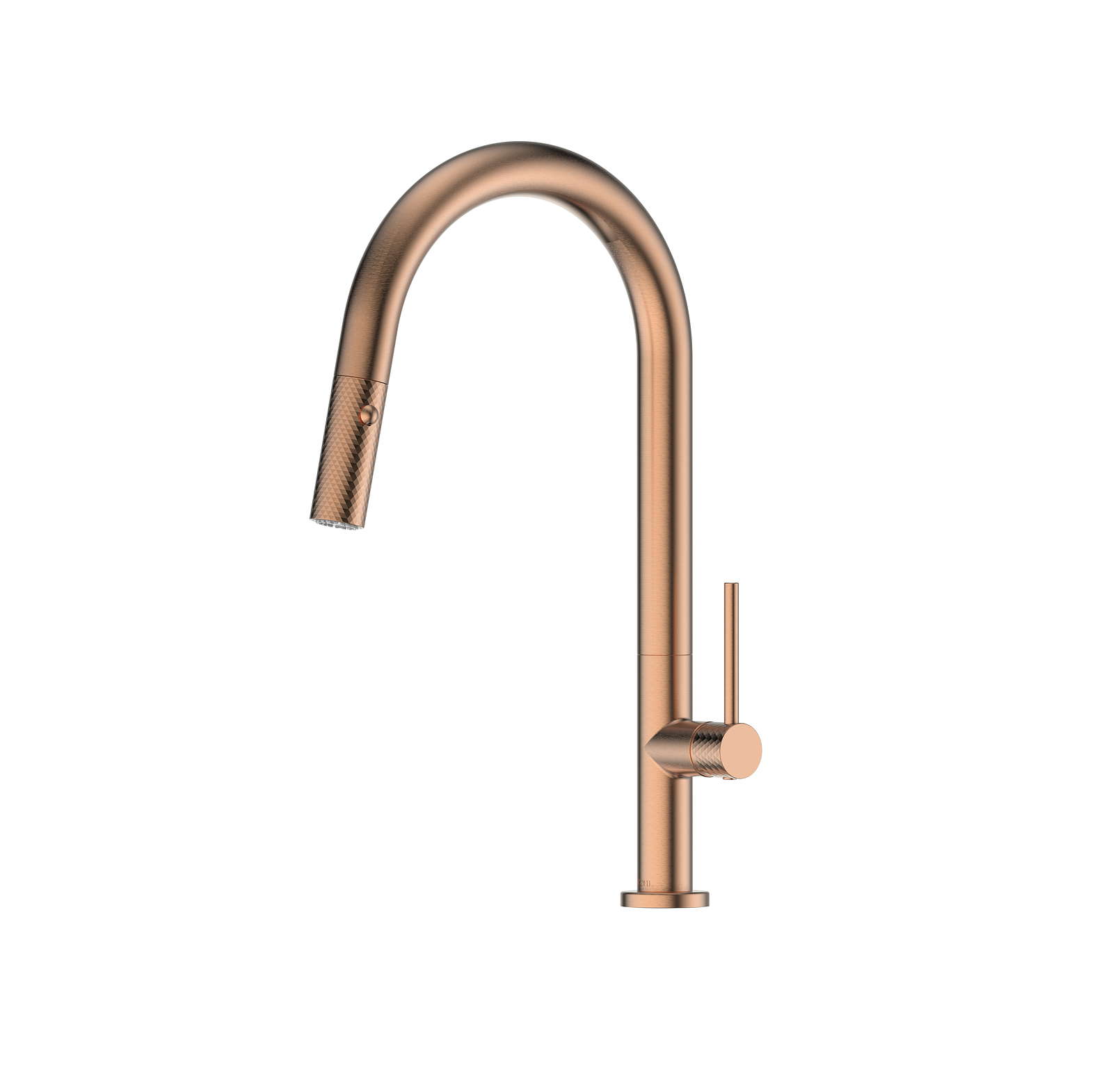 Greens Tesora Pull Down Sink Mixer Brushed Copper