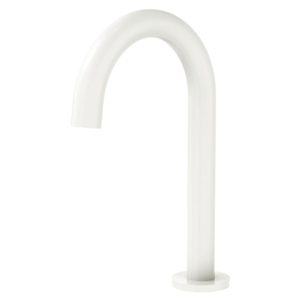 Fienza Kaya Hob-Mounted Basin/Bath Outlet, Matte White