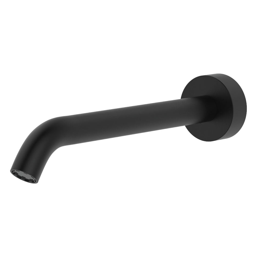 Fienza Kaya Basin/Bath Outlet, 220mm, Matte Black