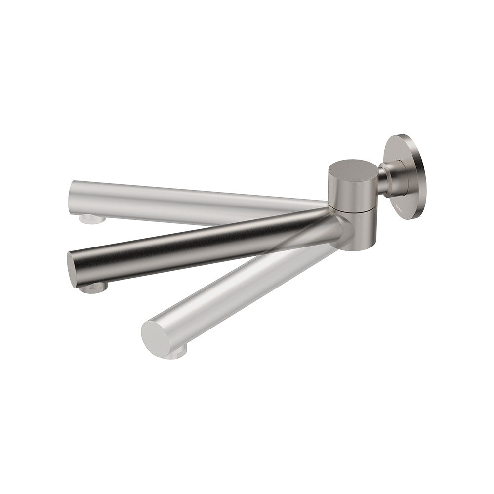 Fienza Kaya Swivel Basin/Bath Outlet, Brushed Nickel — image 3