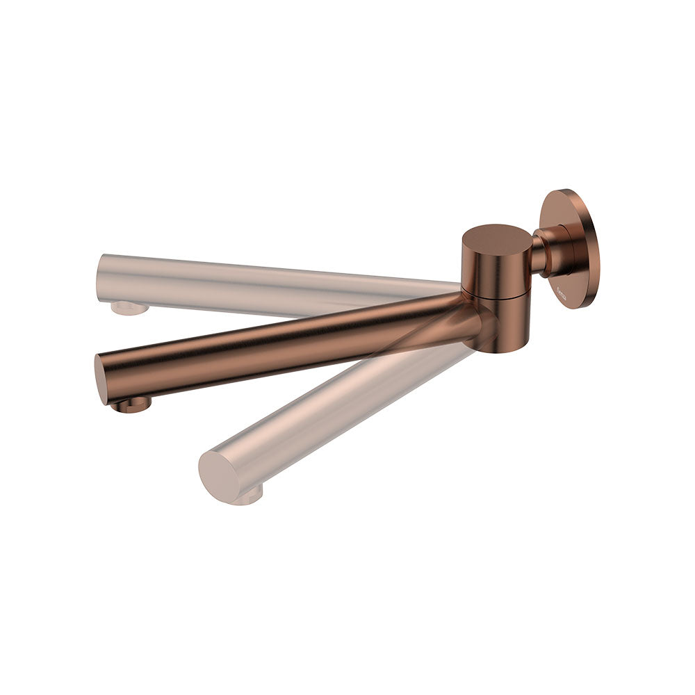Fienza Kaya Swivel Basin/Bath Outlet, Brushed Copper — image 3