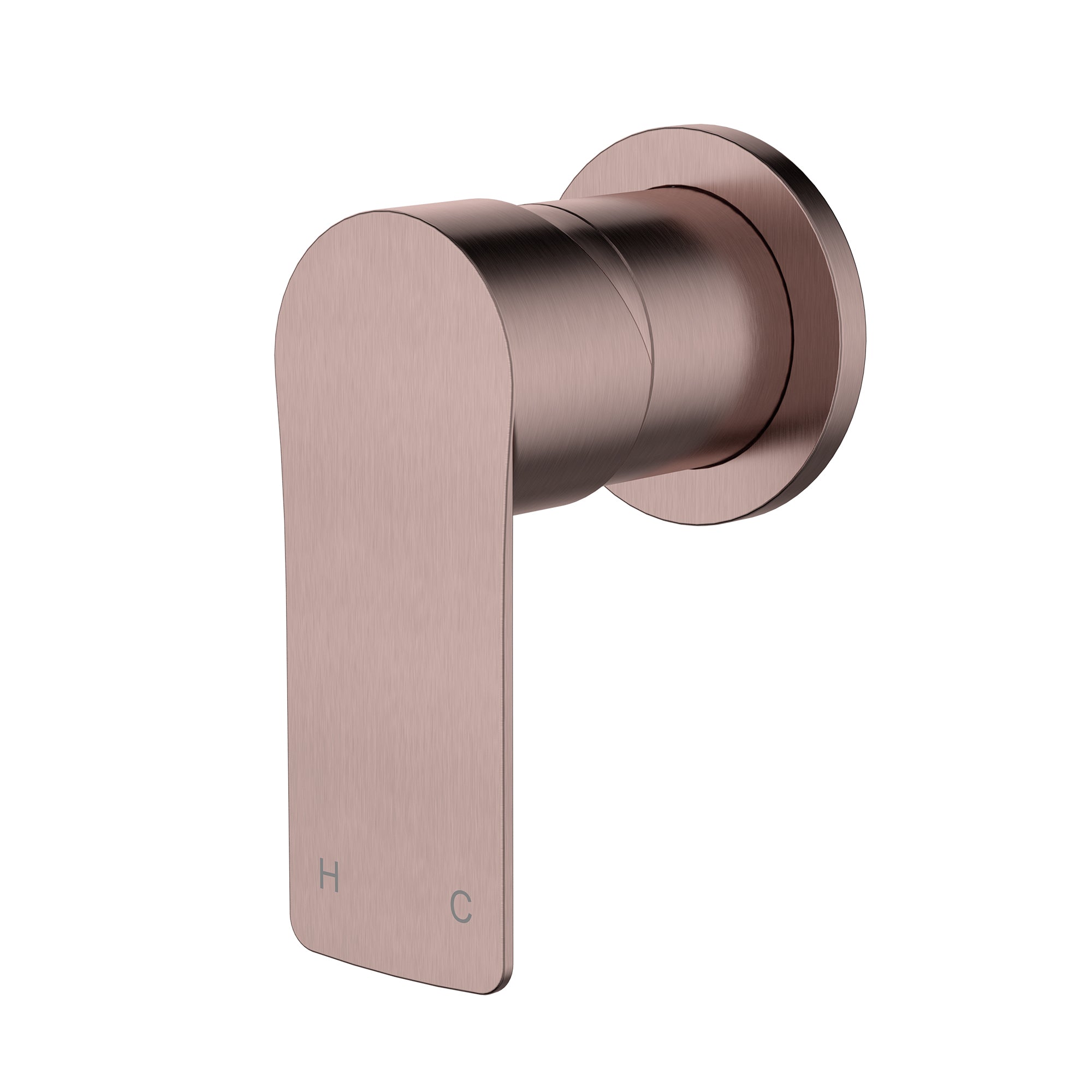 Nova Wall Shower Mixer Dusk Champagne