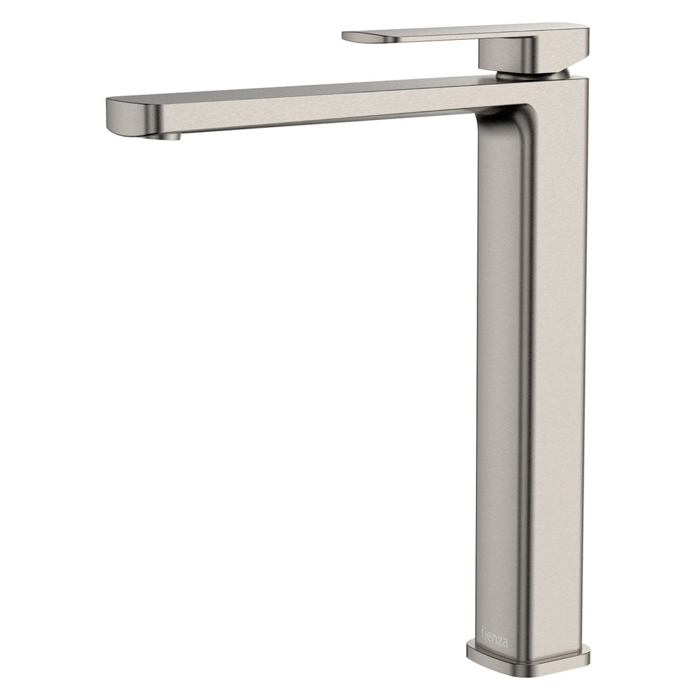 Fienza Tono Tall Basin Mixer Brushed Nickel