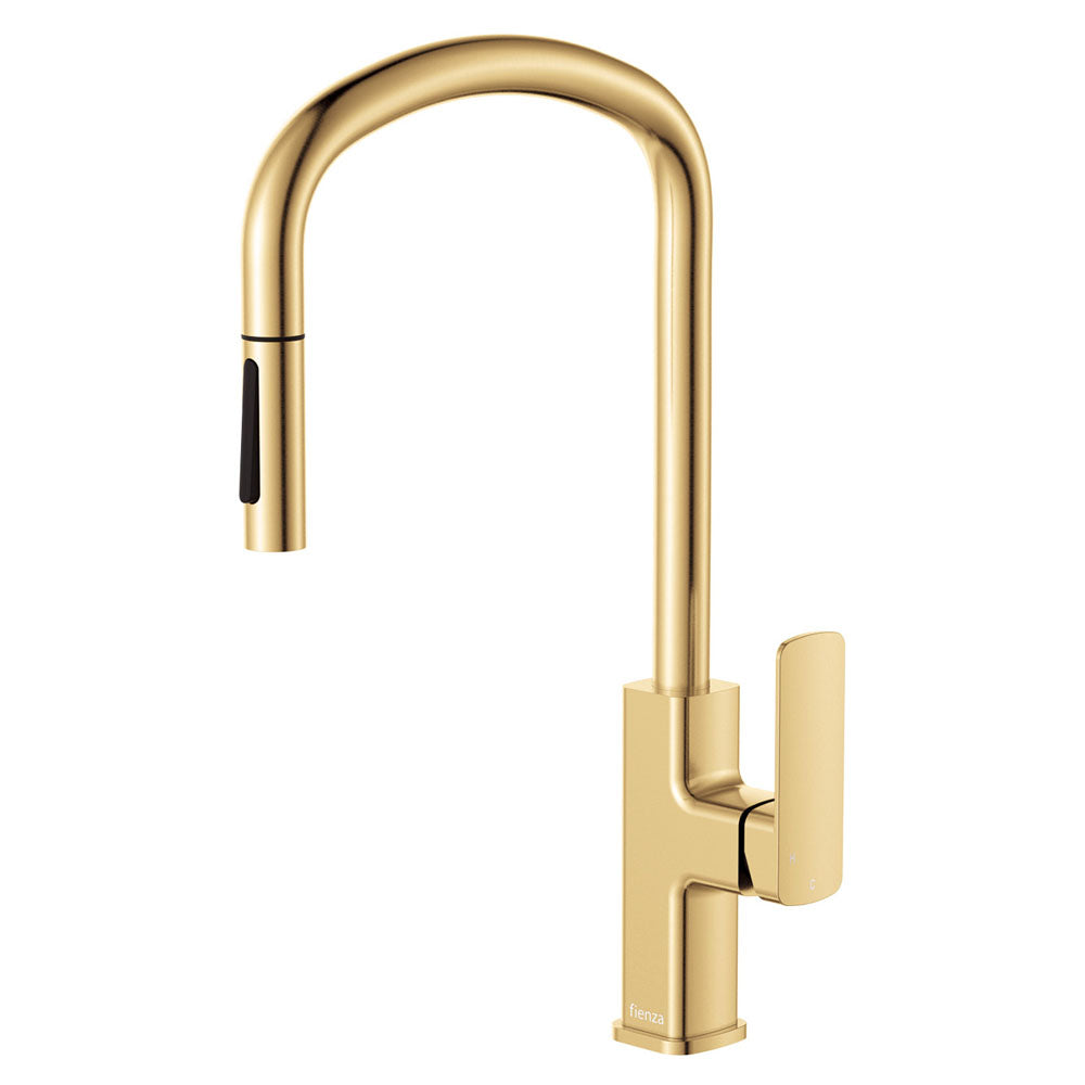 Fienza Tono Pull Out Sink Mixer Urban Brass