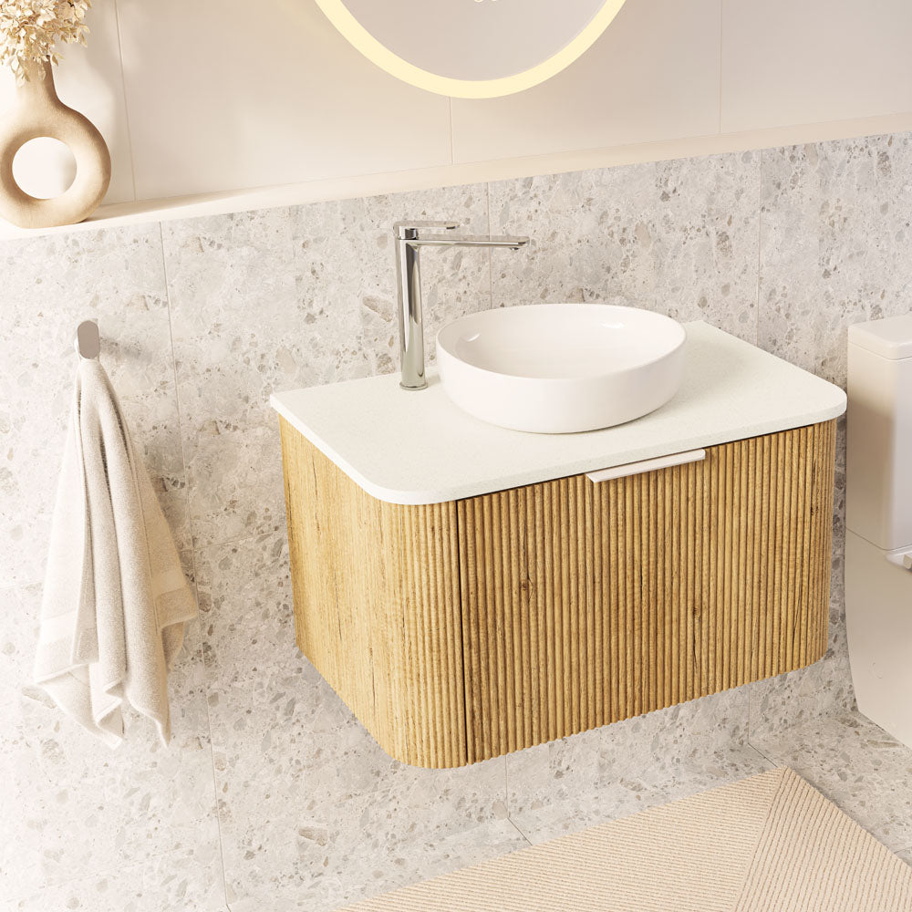 Fienza Empire Slim Cold Start Tall Basin Mixer Chrome