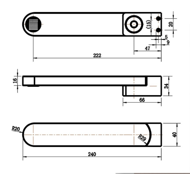 Modern National Eva Swivel Bath Spout Matte Black
