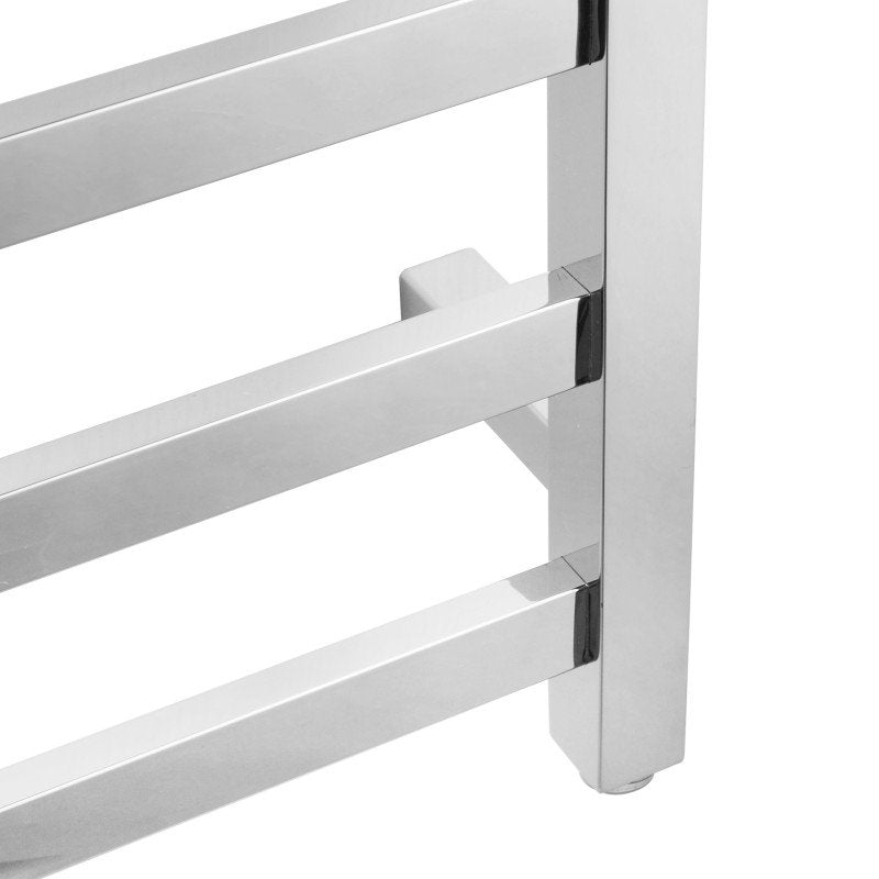 912x620x120mm Chrome Electric Heated Towel Rack 8 Bars
