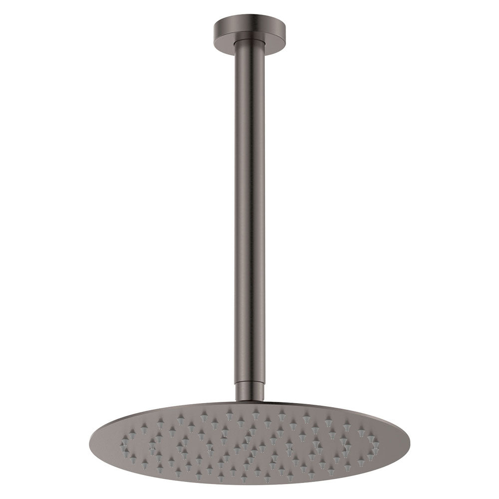 Fienza Kaya Ceiling Shower Dropper Set, Gun Metal