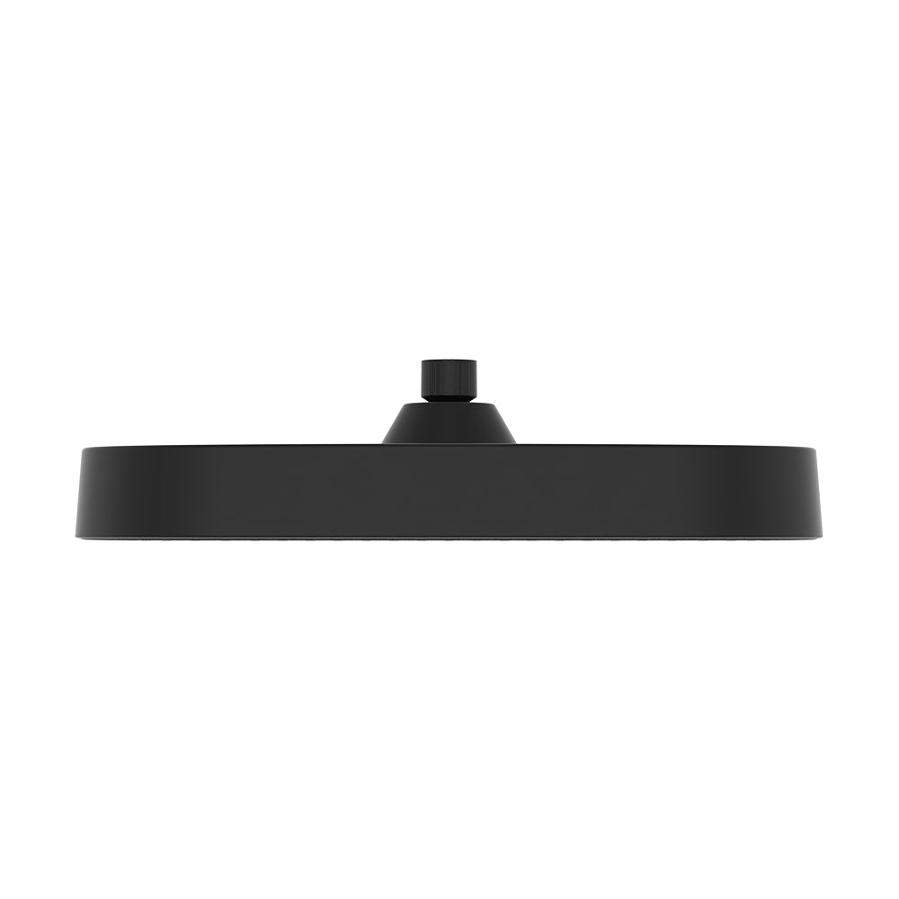 Fienza Kuro Shower Head, Soft Square, Matte Black — image 2