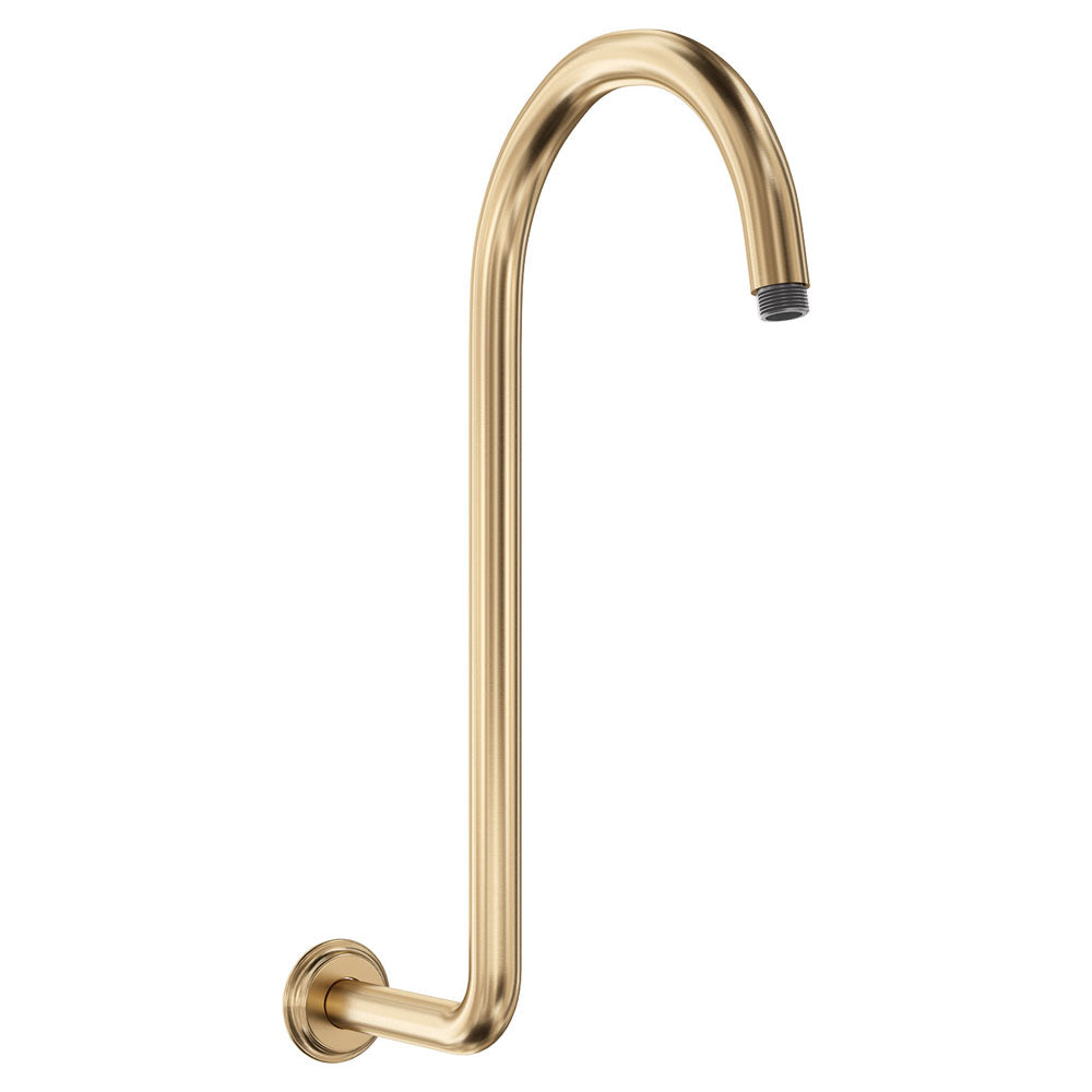 Fienza Lillian Wall Arm Shower Set Urban Brass