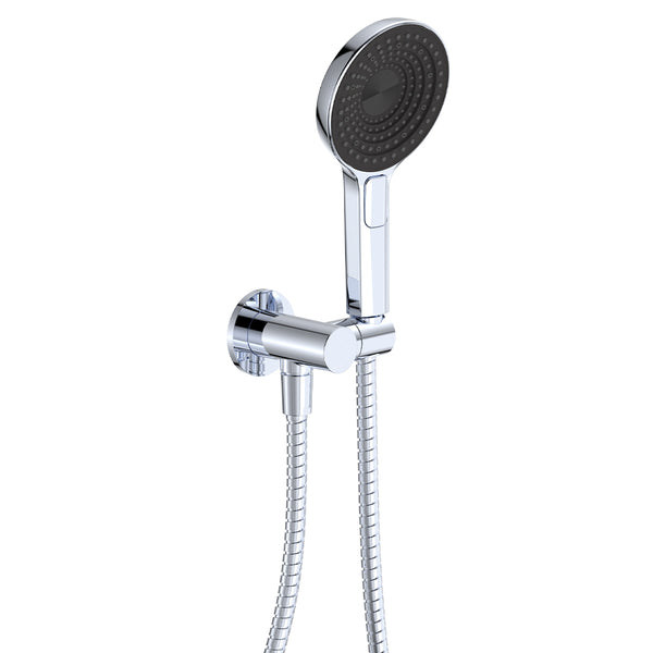 Fienza Kuro Hand Shower, Round Plate, Round Head, Chrome