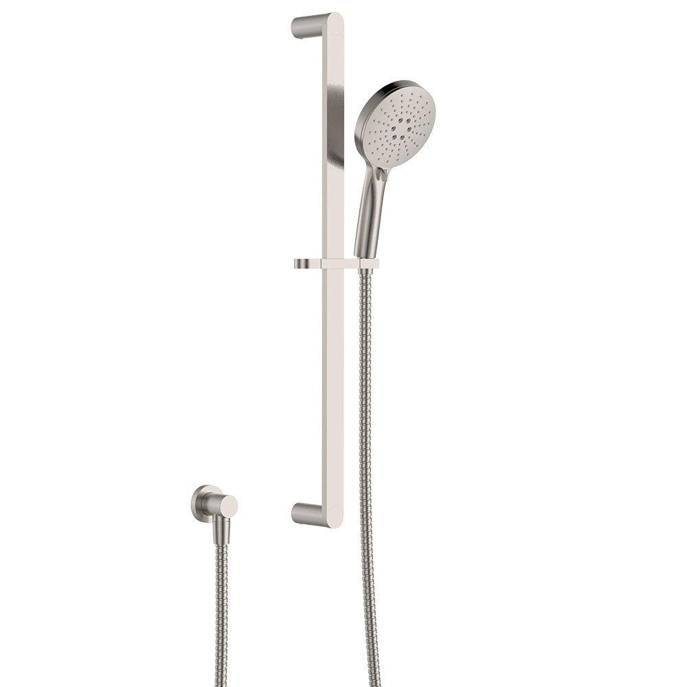 Fienza Empire Slim Rail Shower, Brushed Nickel