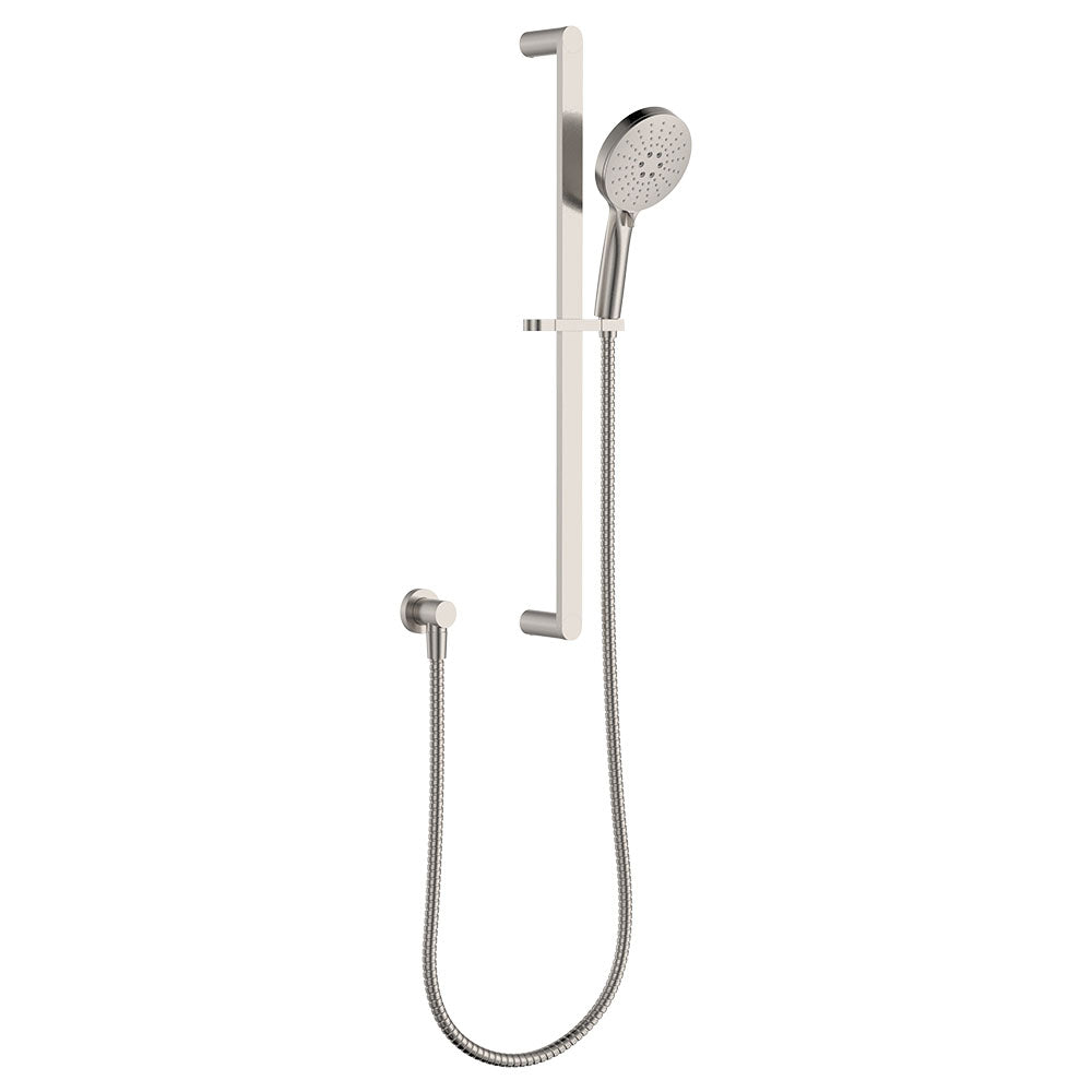 Fienza Empire Slim Rail Shower, Brushed Nickel