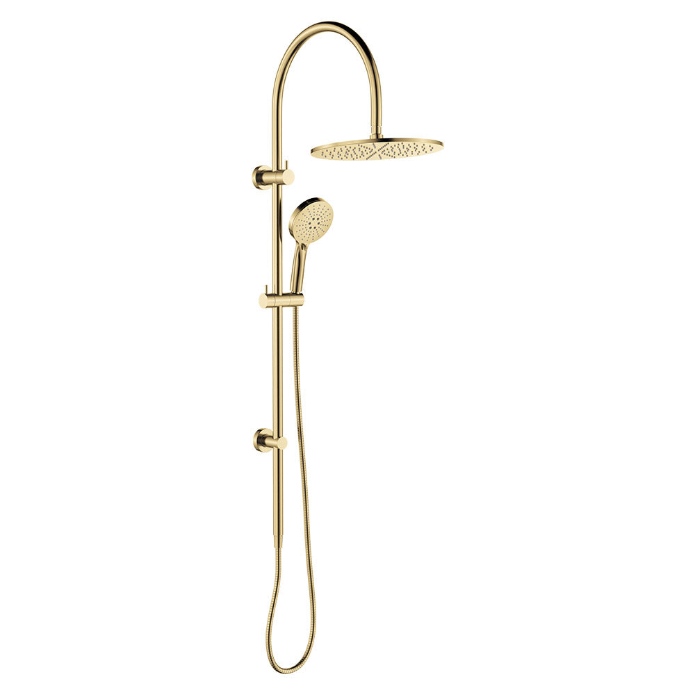 Fienza Empire Slim Rail Shower, Urban Brass