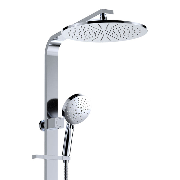 Fienza Empire Slim Deluxe Twin Shower, Chrome