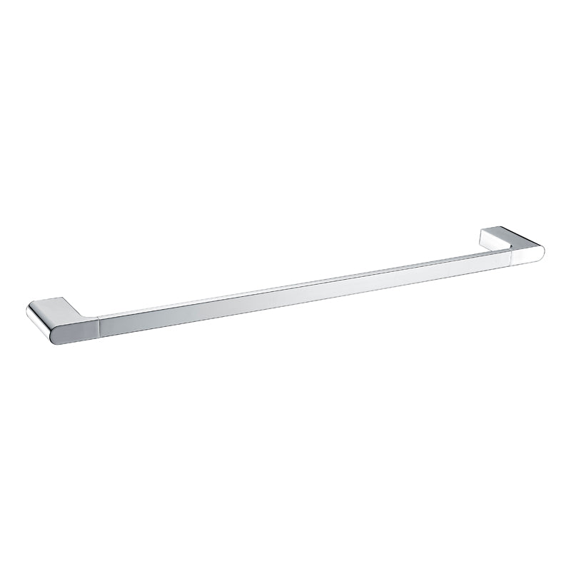 Cora Single Towel Rail Chrome 600mm