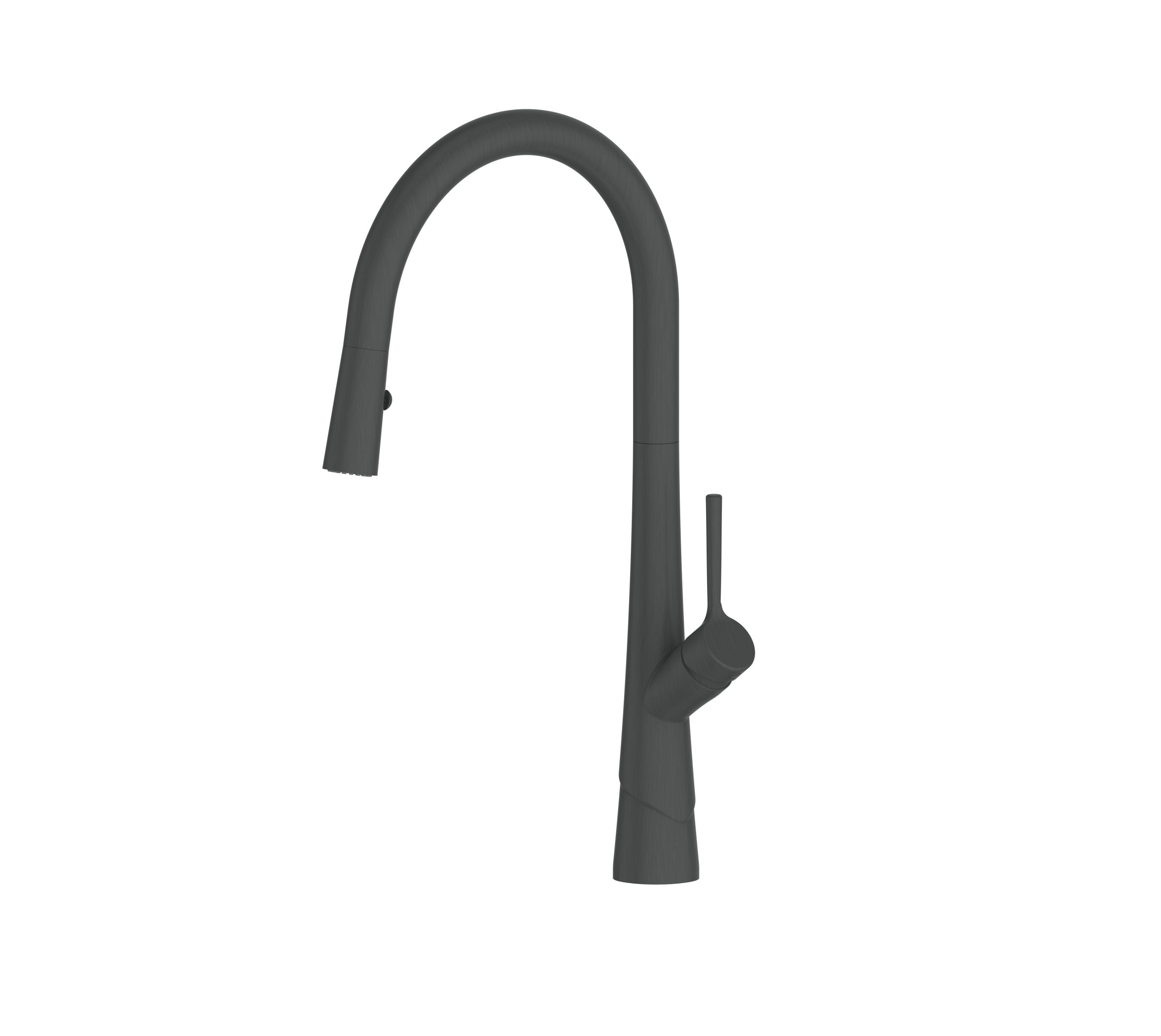 Greens Lustro II Pull-Down Sink Mixer Gunmetal