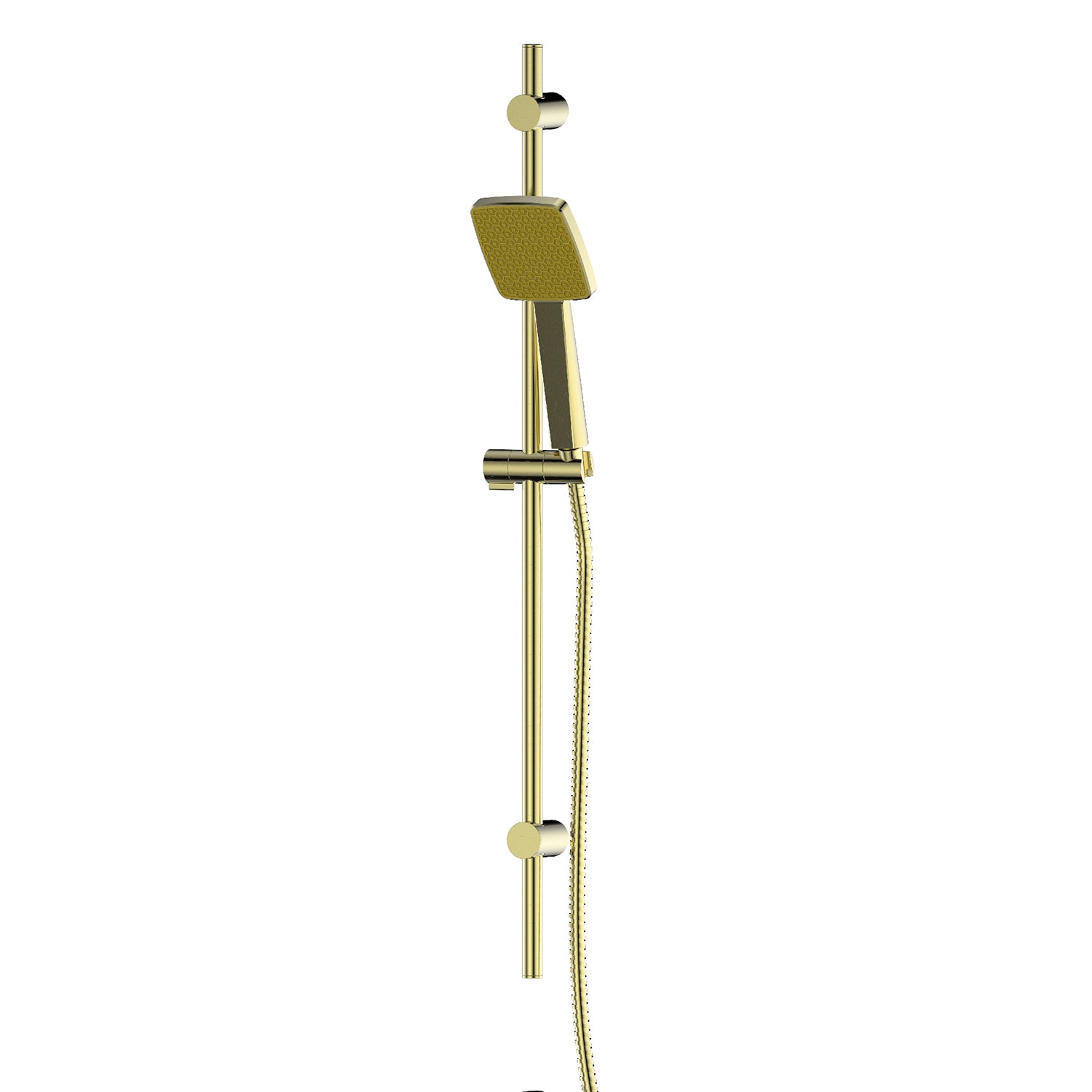 Greens Glide Syntra RainBoost® Adjustable Rail Shower Brushed Brass