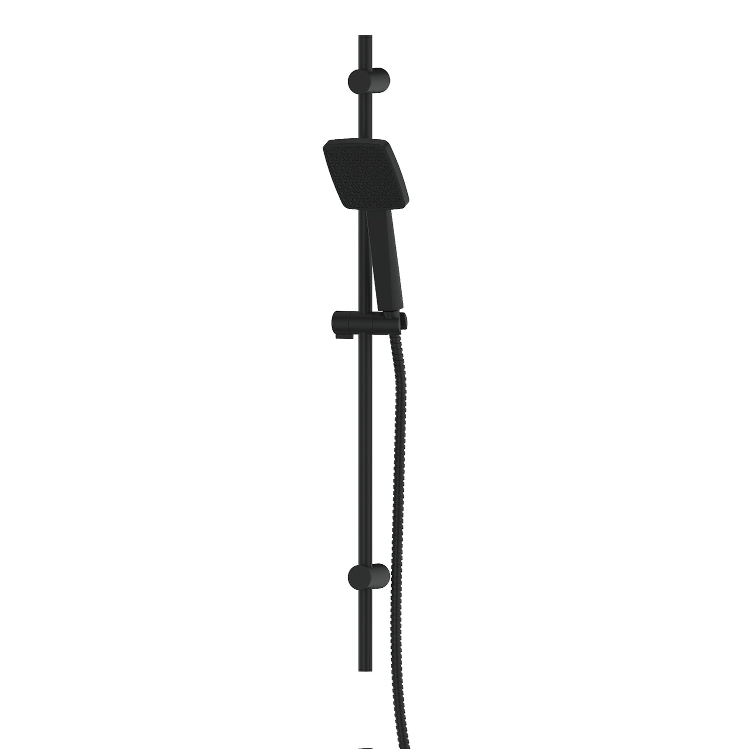 Greens Glide Syntra RainBoost® Adjustable Rail Shower Matte Black