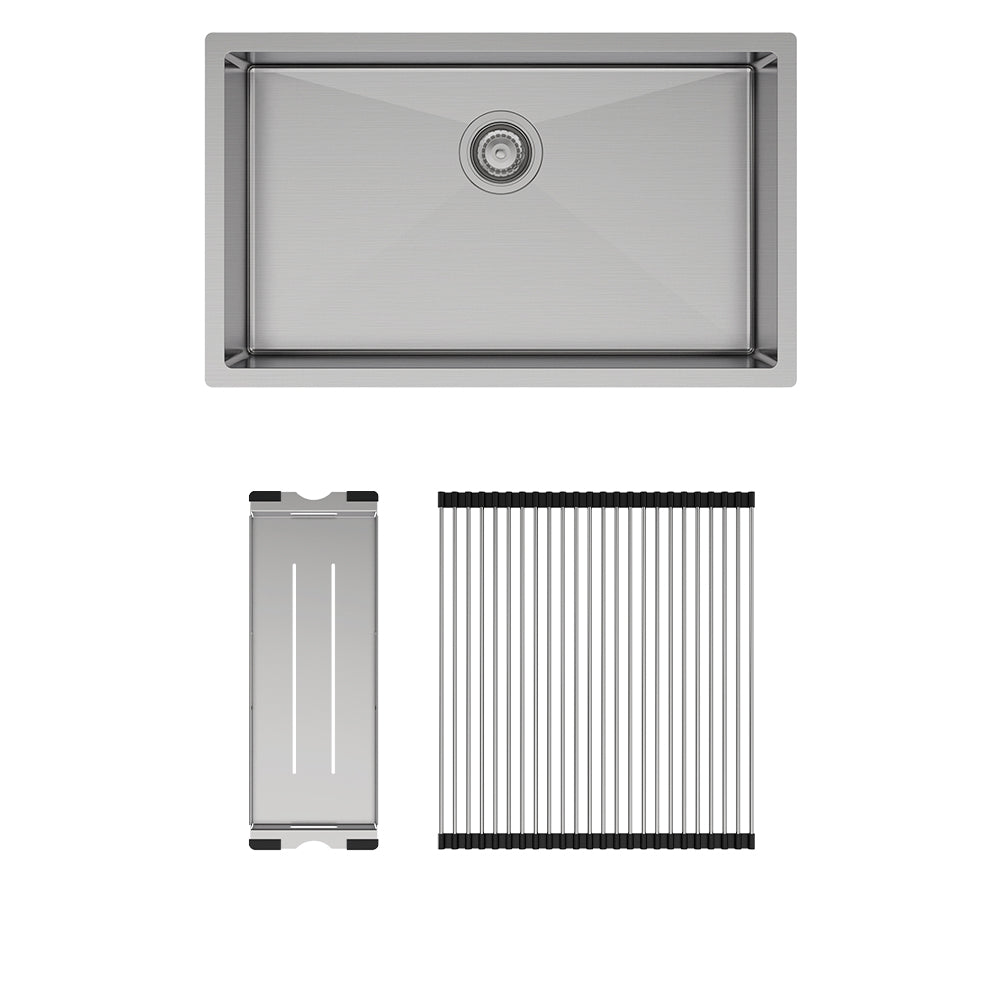 Hana 55L Single Kitchen Sink Kit - Fienza