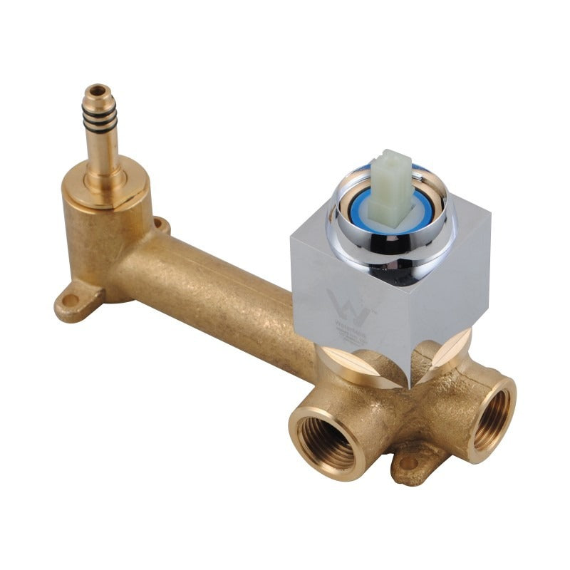 Ottimo/Omar Chrome Bathtub/Basin Wall Mixer With Spout