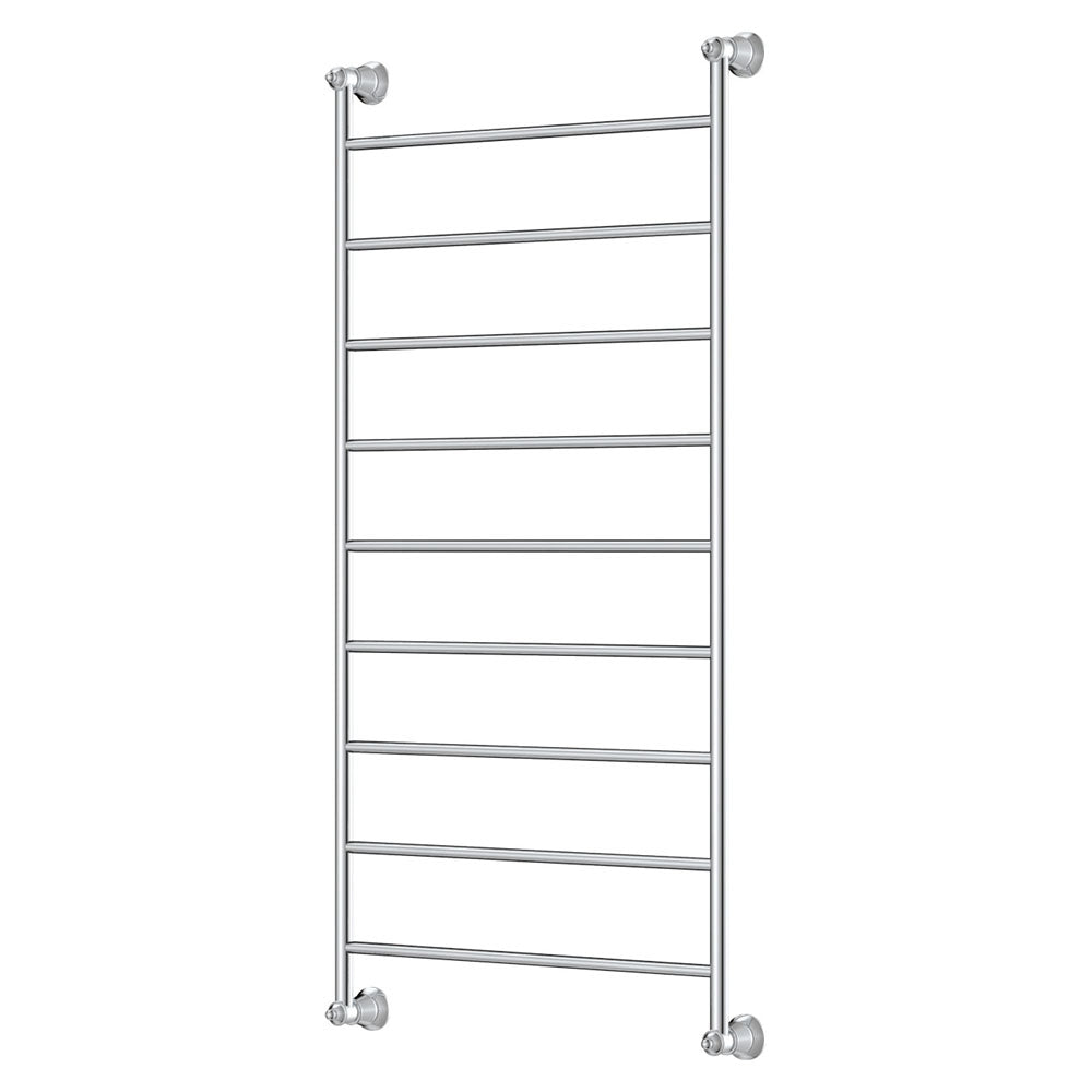 Lillian Heated Towel Rail, 600 x 1208mm, Chrome