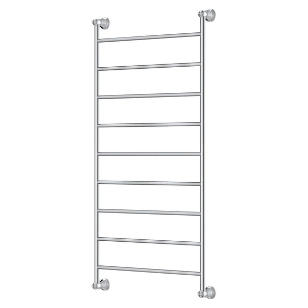 Lillian Heated Towel Rail, 600 x 1208mm, Chrome