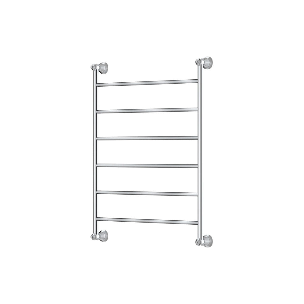 Lillian Heated Towel Rail, 600 x 808mm, Chrome