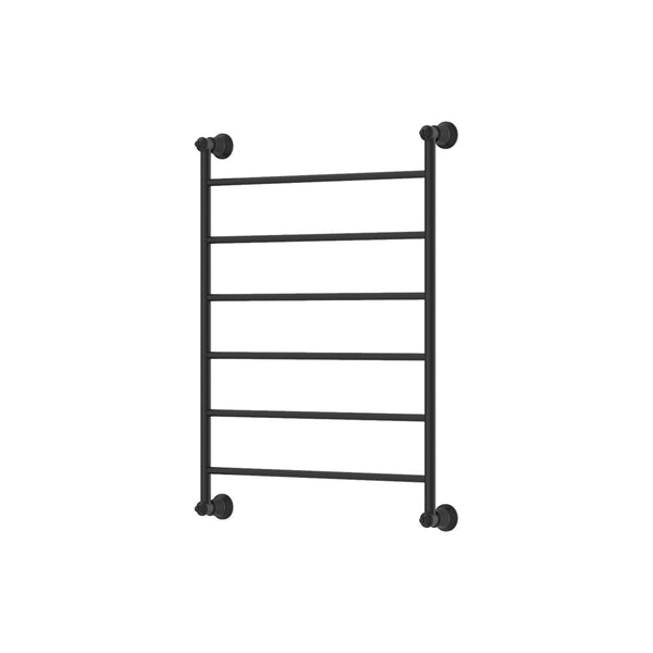 Lillian Heated Towel Rail, 600 x 808mm, Matte Black