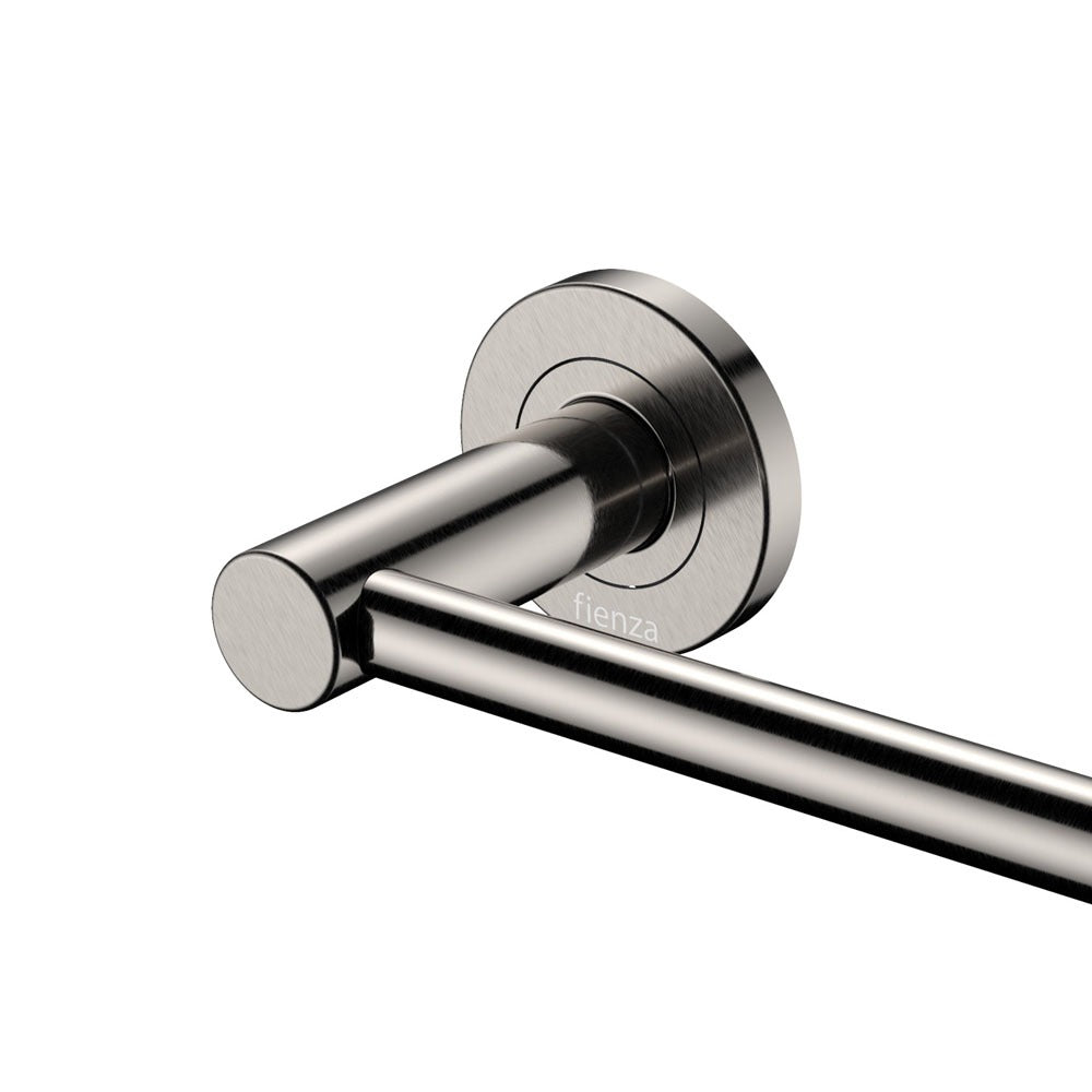 Fienza KAYA 900mm Single Towel Rail Brushed Nickel