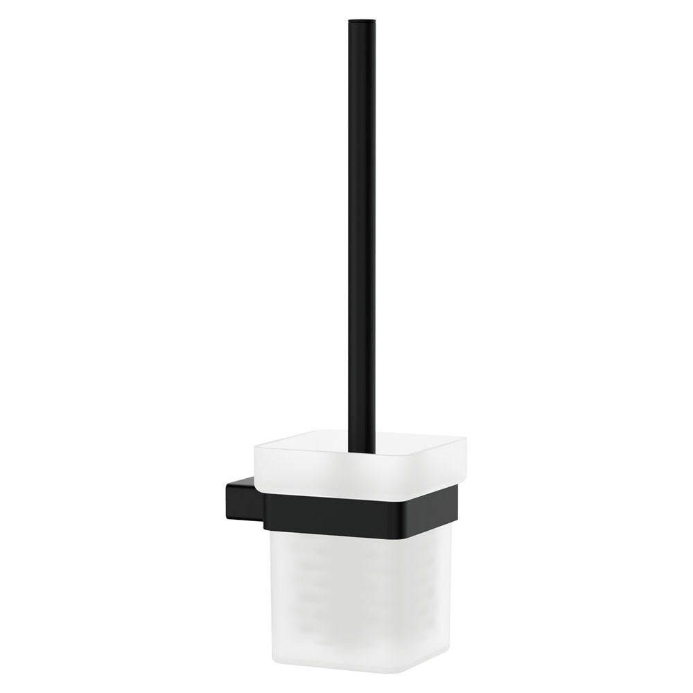 Fienza Tono Toilet Brush & Holder Matte Black