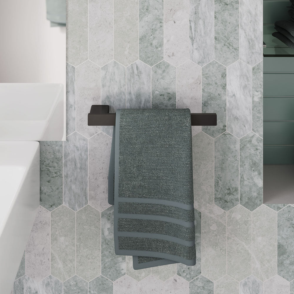 Fienza Tono Hand Towel Holder Matte Black