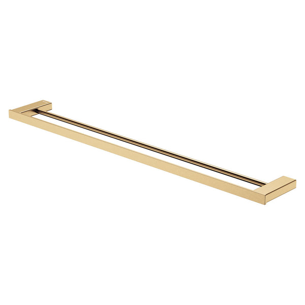 Fienza Tono Double Towel Rail 810 mm Urban Brass