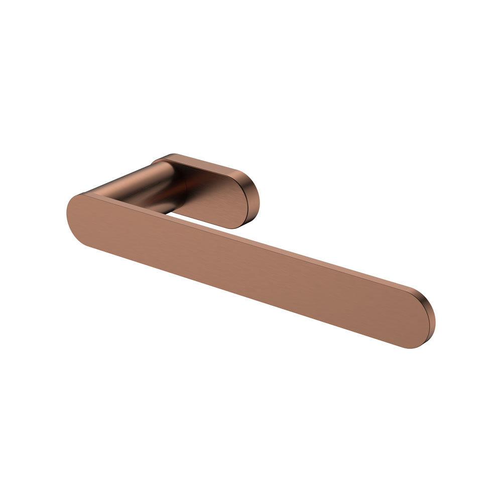 Fienza Empire Slim Hand Towel Holder, Brushed Copper