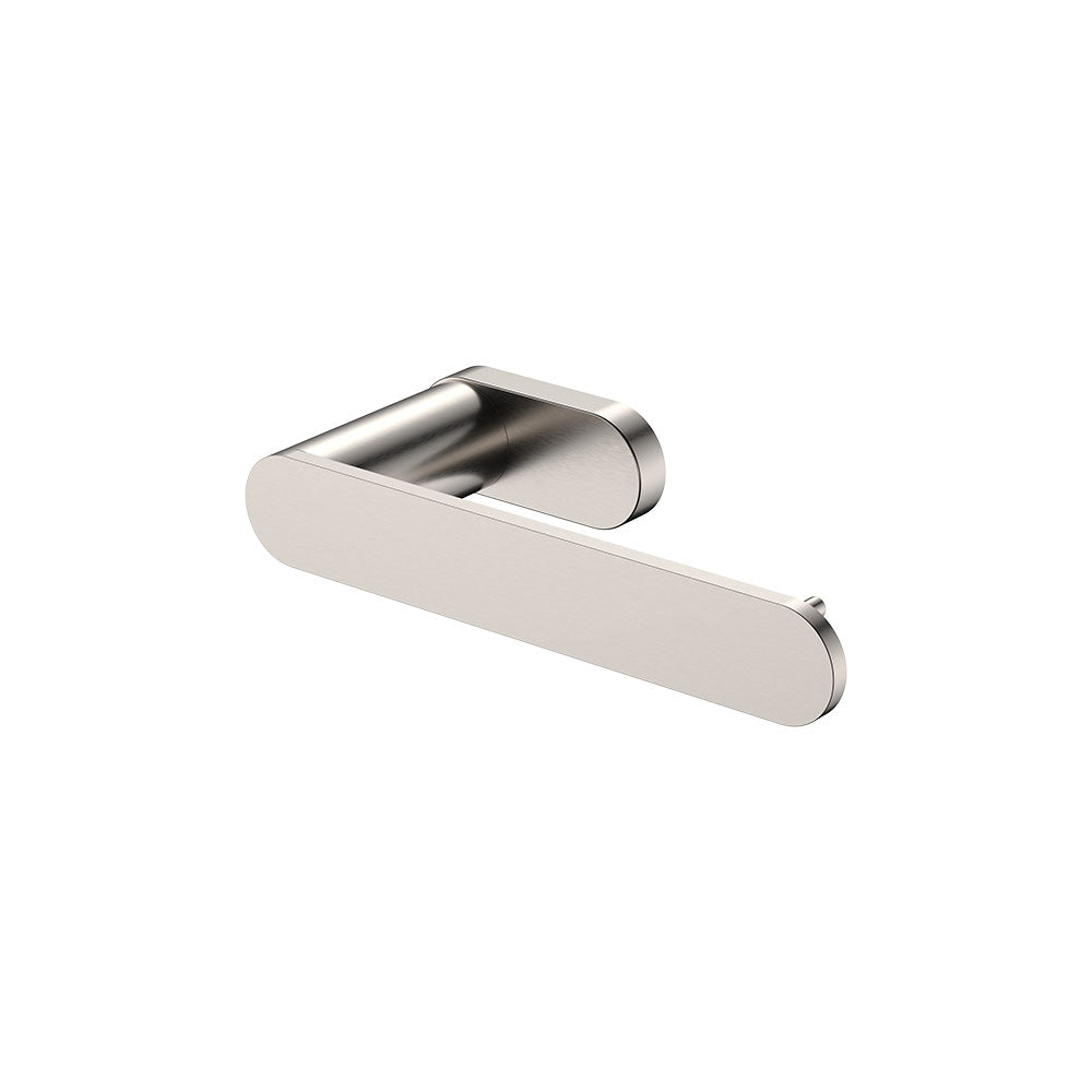 Fienza Empire Slim Toilet Roll Holder, Brushed Nickel