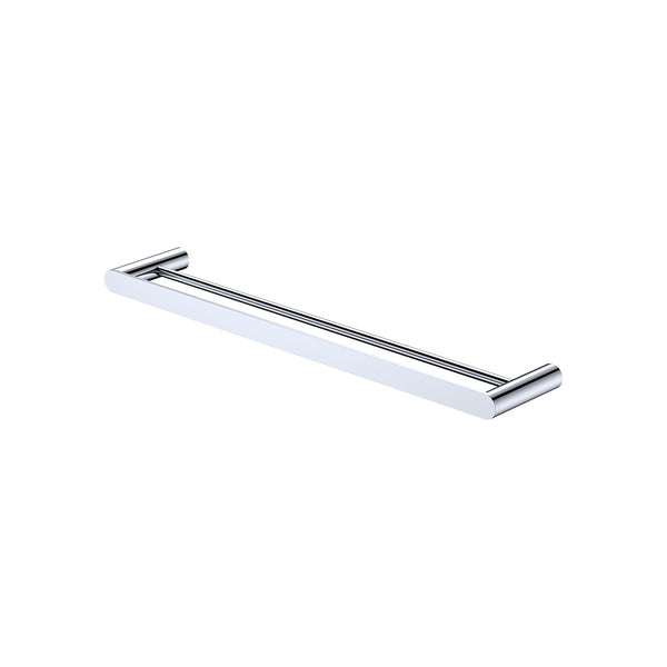 Fienza Empire Slim Double Towel Rail, 600mm, Chrome