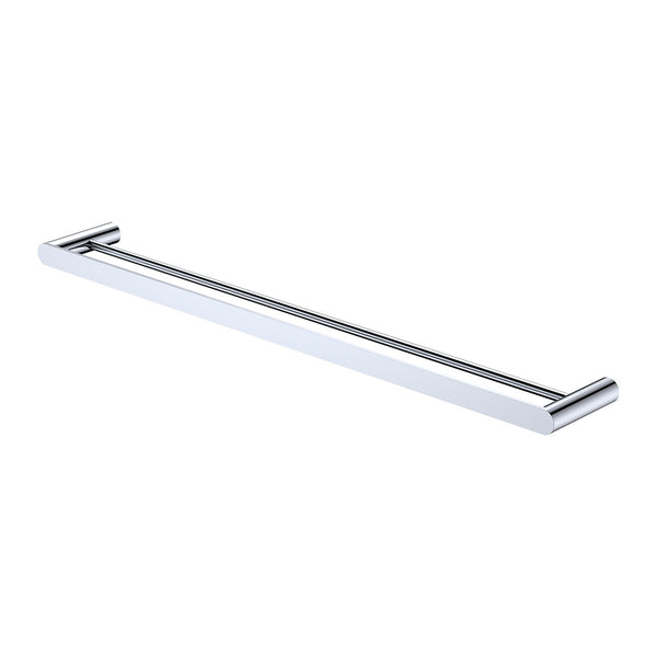 Fienza Empire Slim Double Towel Rail, 800mm, Chrome