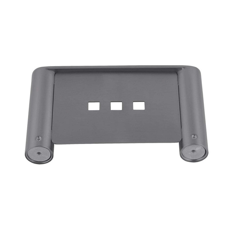 ACA Esperia Gunmetal Grey Soap Dish Holder Tray Holder Stainless Steel Wall Mounted