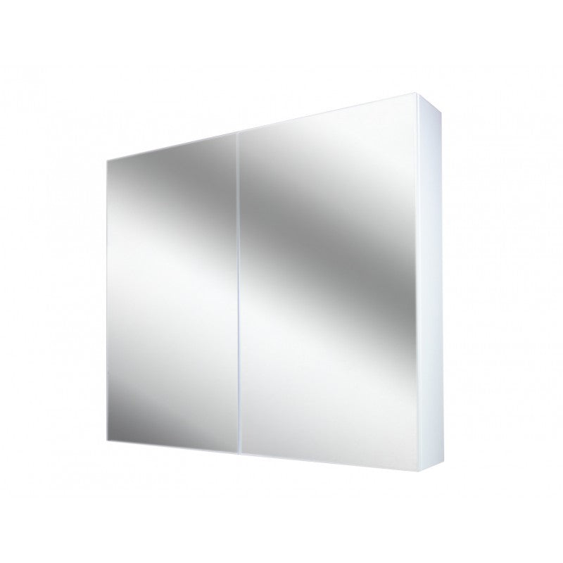 900mm PVC Shaving Cabinet Copper Free White