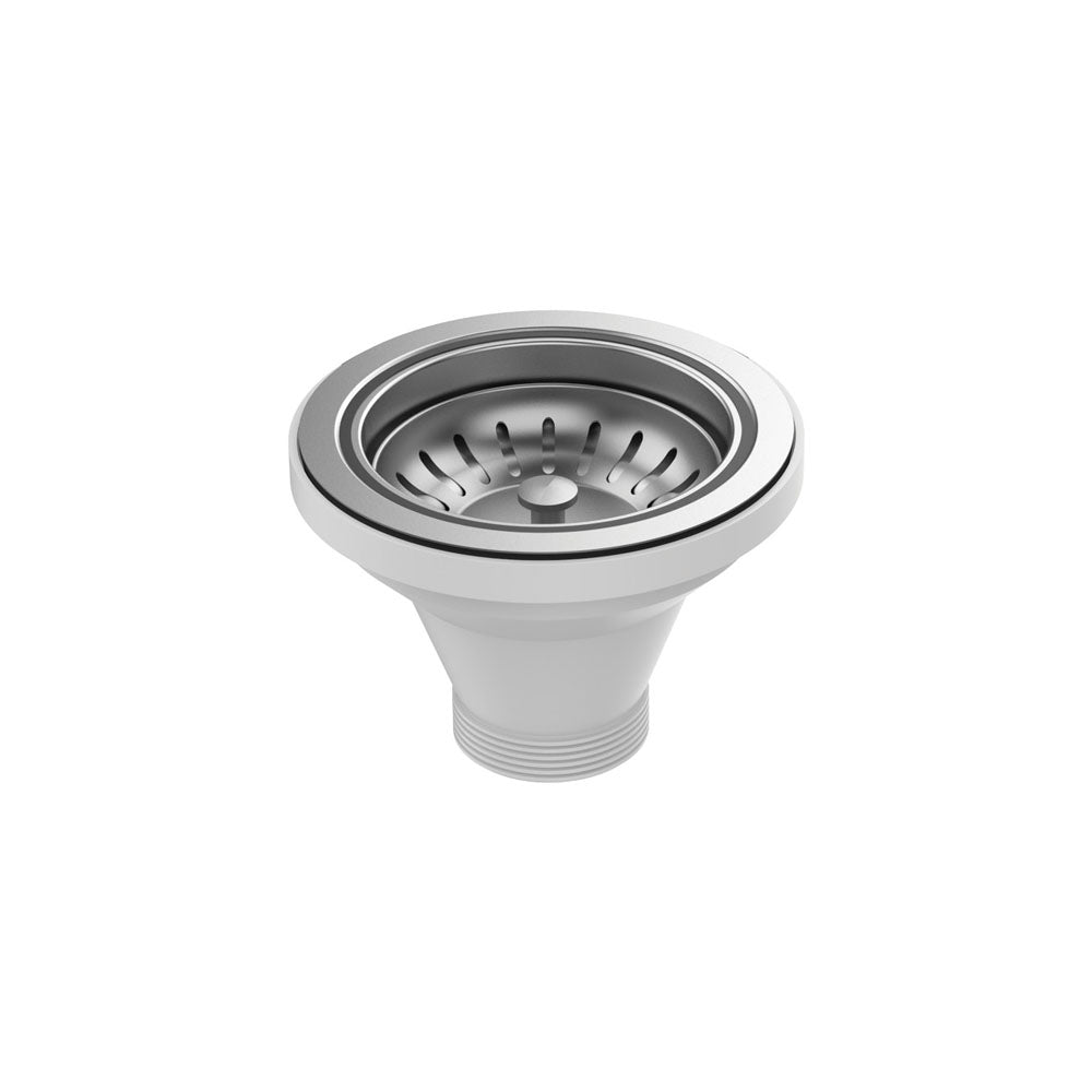 Fienza Hana Sink Basket Waste, Brushed Stainless Steel